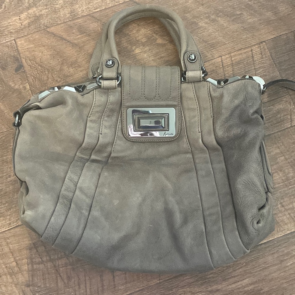 Guess by Marciano gently used. Soft gray leather.